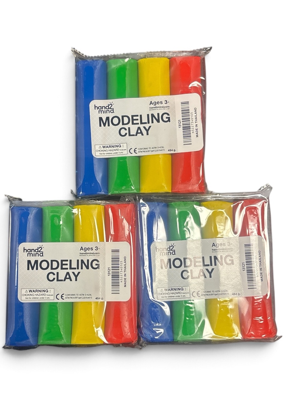 Modeling clay. Set of 3